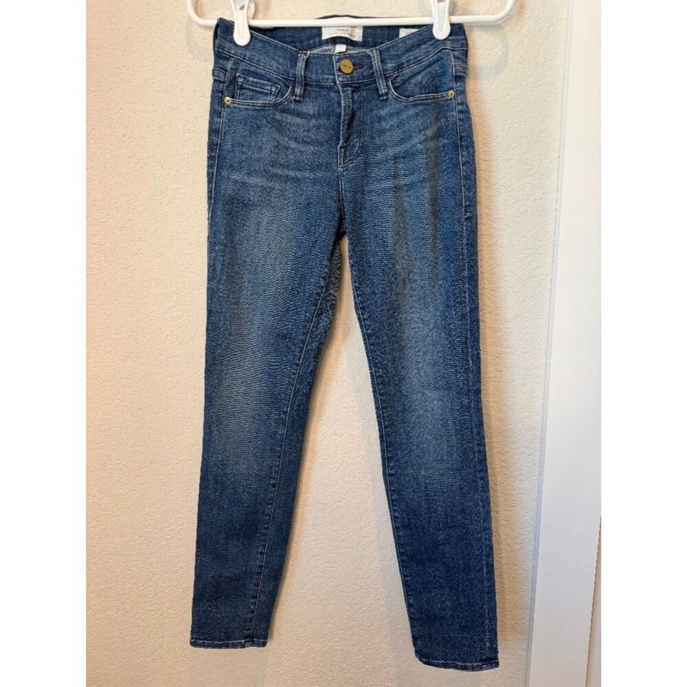 Frame Skinny Crop Ankle Jeans Size 26